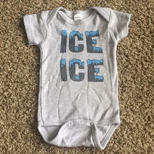 Ice Ice baby onesie